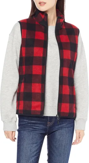 Amazon Essentials Girls' Classic-Fit Sleeveless Polar Soft Fleece Vest (Available in Plus Size)