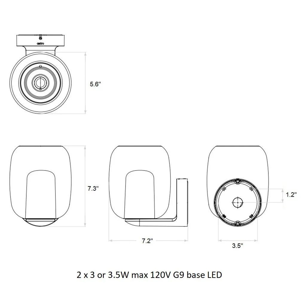 Aquina Bathroom Vanity Light