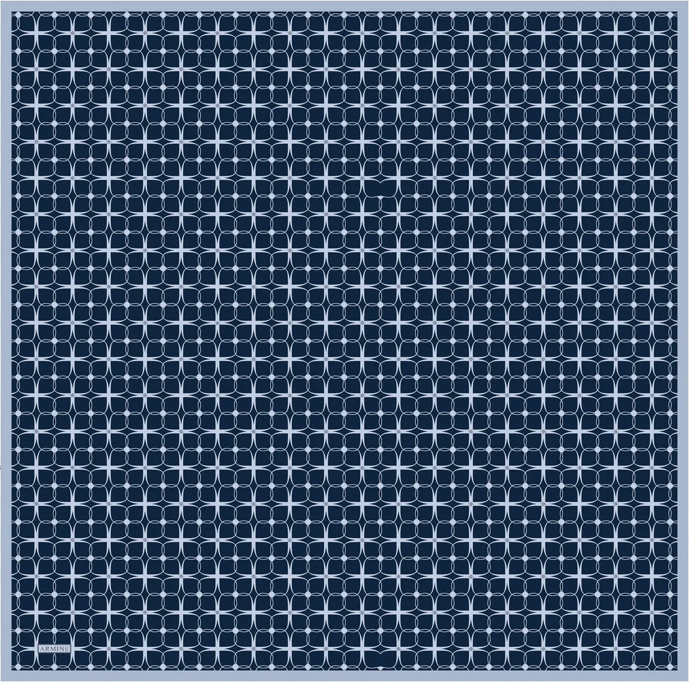 Armine Geometric Charm Silk Scarf #33
