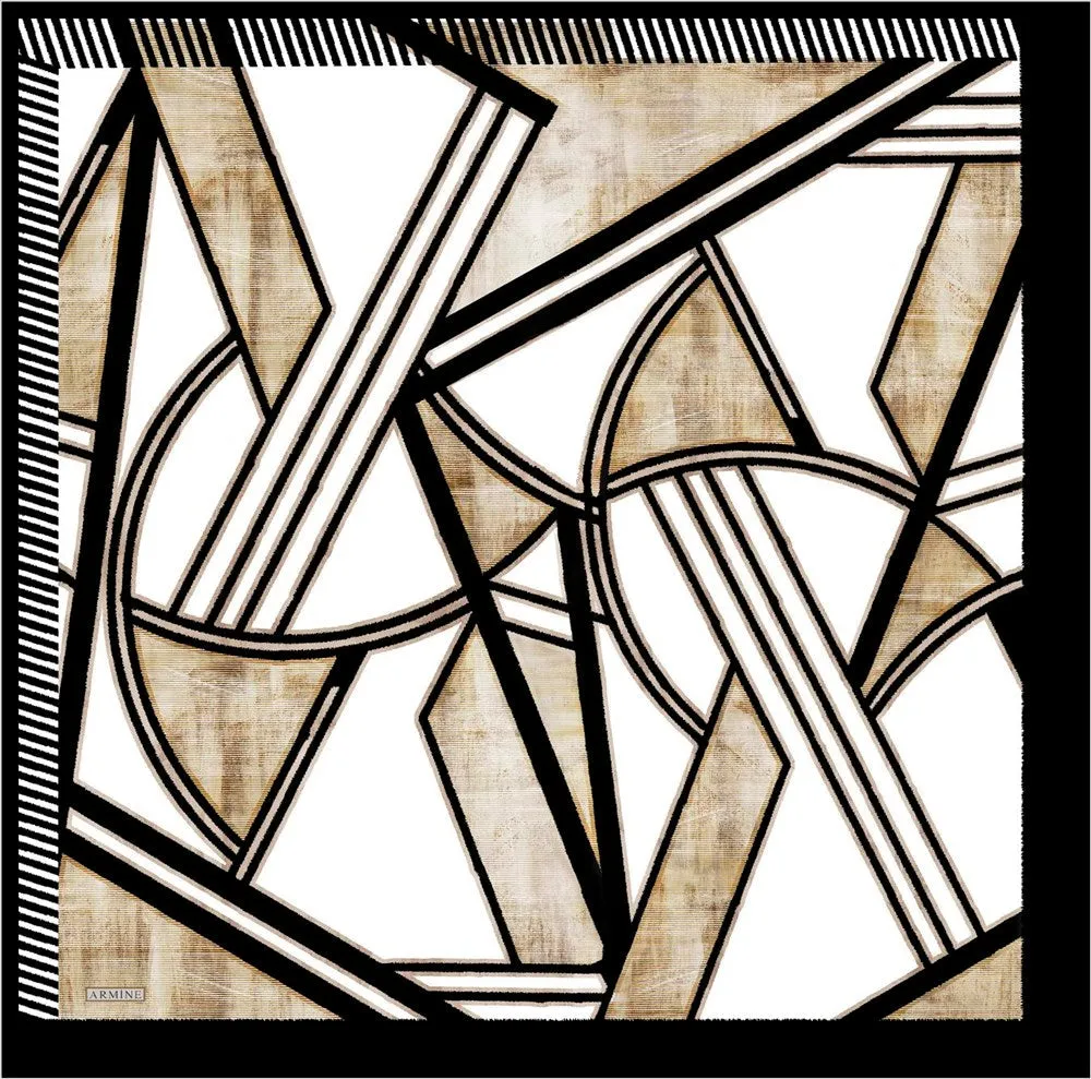 Armine Michelle Formal Silk Scarf No. 1