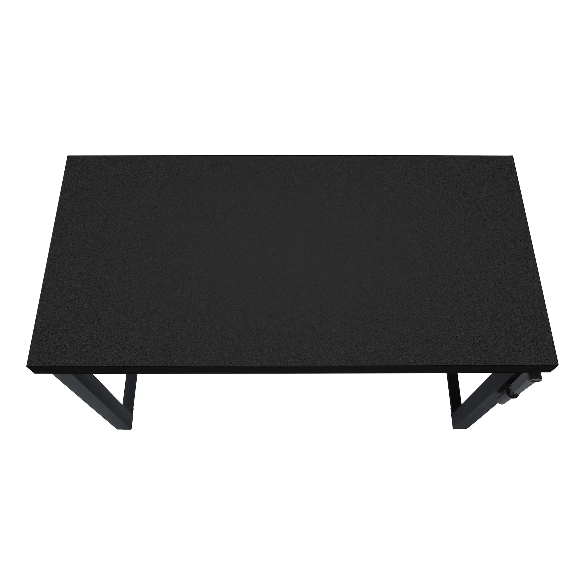 Black Adjustable Height 47" Home Office Desk