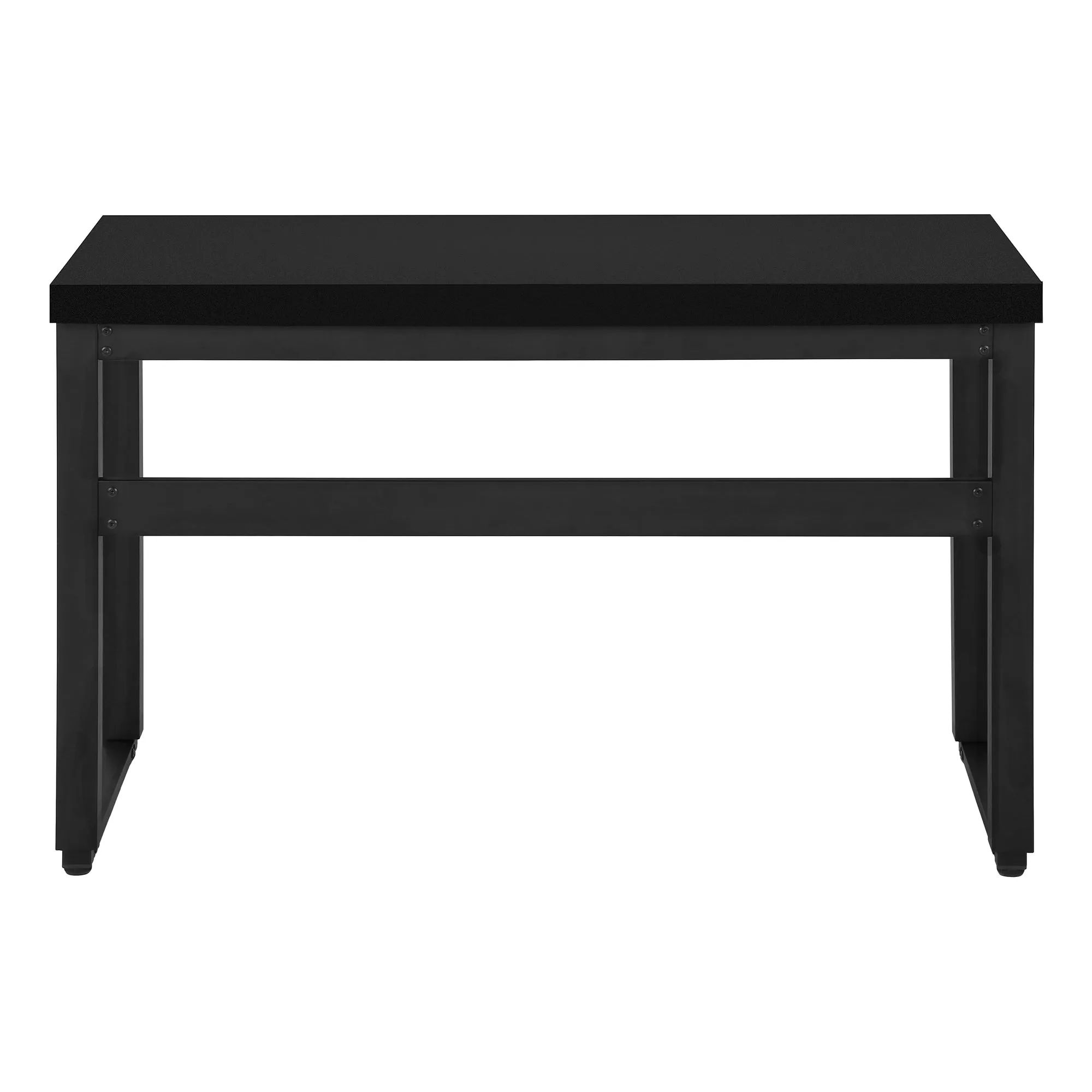 Black Adjustable Height 47" Home Office Desk