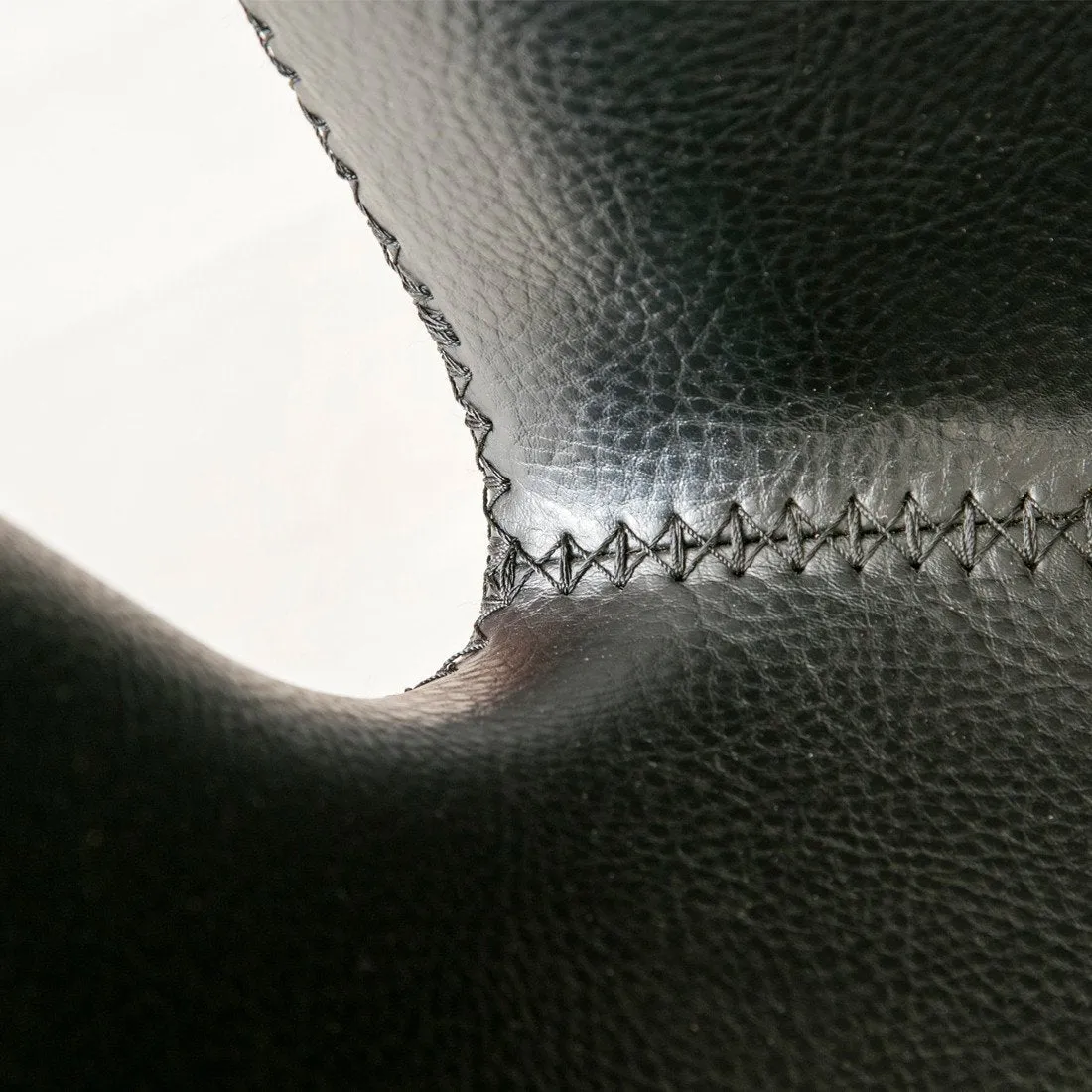 Bryce Accent Rocking Chair - Black Leather