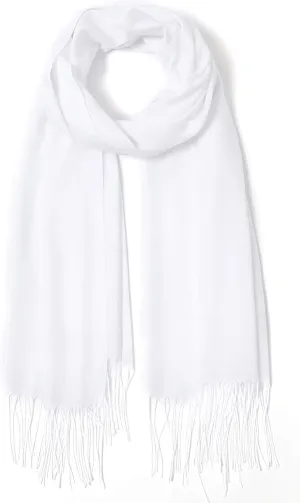 Cindy & Wendy Pashmina Shawls and Wraps Large Scarfs for Women Wedding Party Bridal Long Fashion Solid Shawl Wrap Fringes