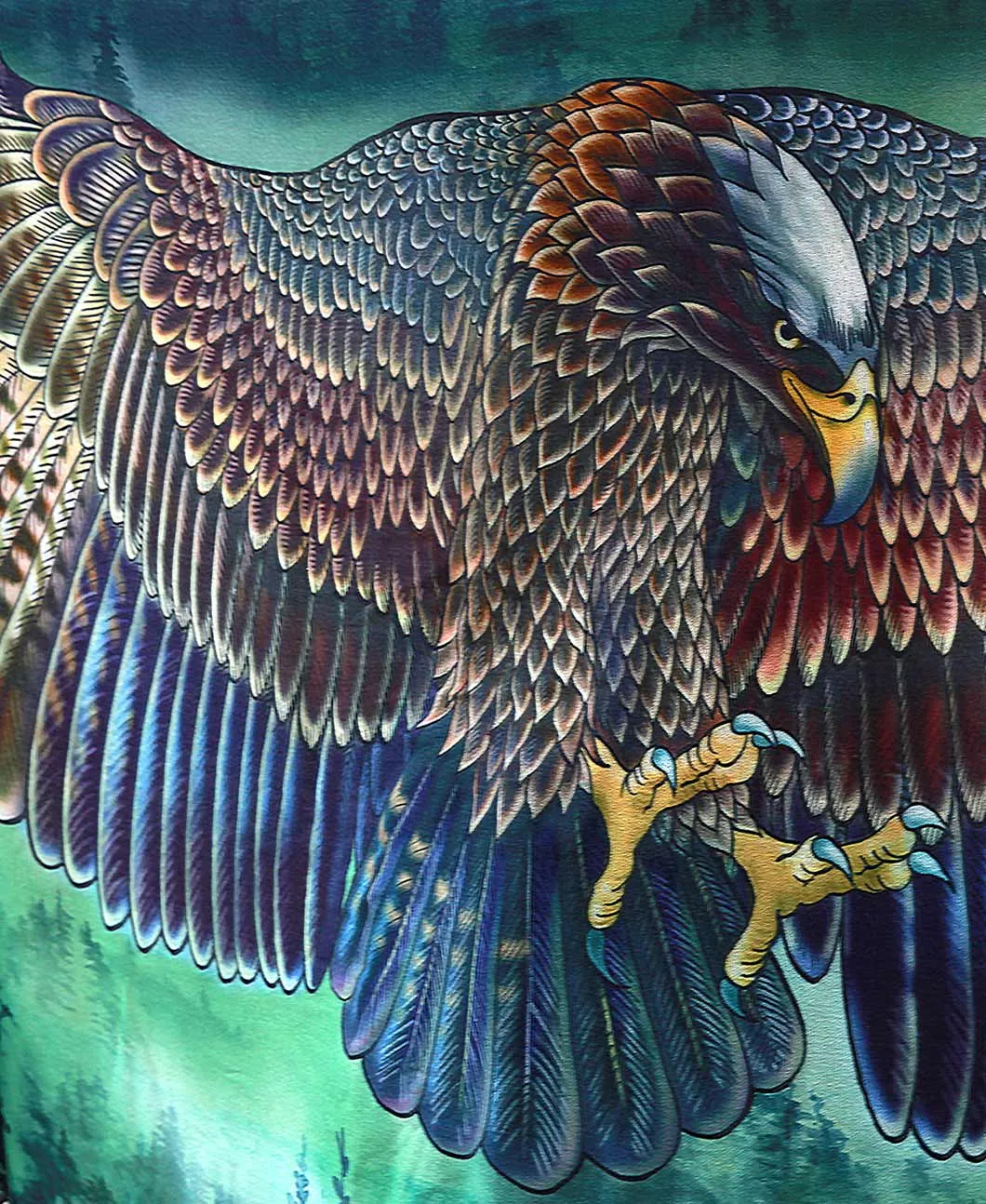 Eagles Wings Pines Shawl