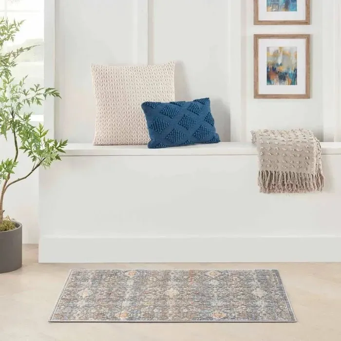 Elegant Heirlooms ELH02 Grey Area Rug