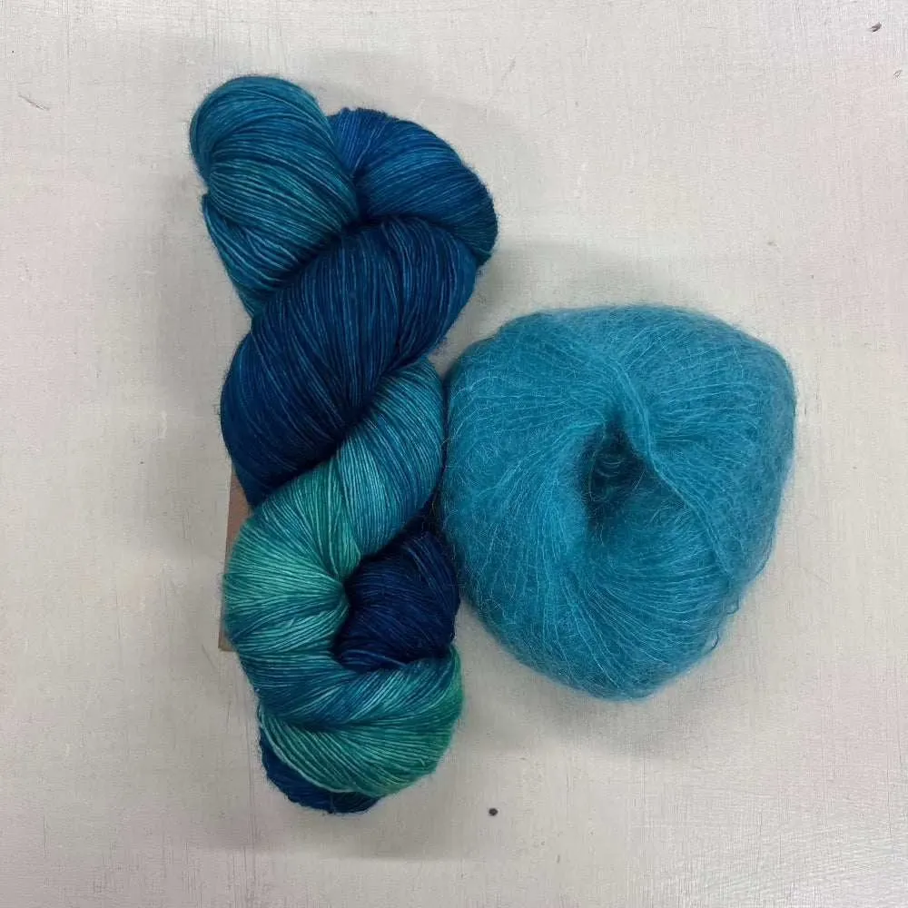 Float Relaxed Shawl Knitting Kit