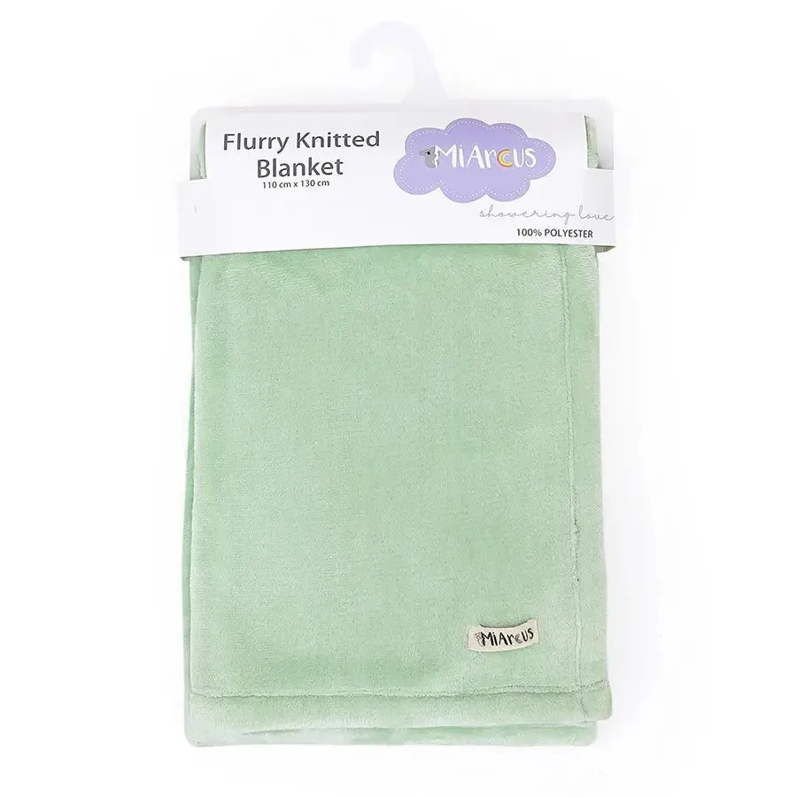 Flurry Knitted Blanket