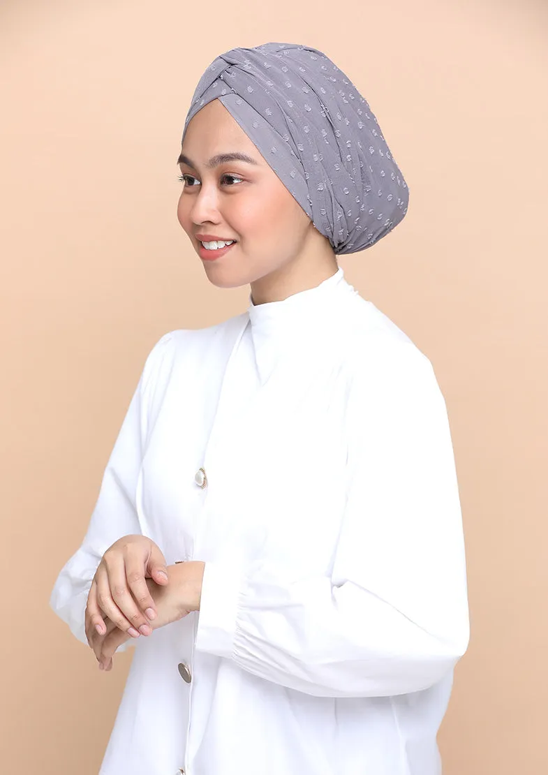 Ghyoum- Cap Shawl- Mosaic Butti Chiffon