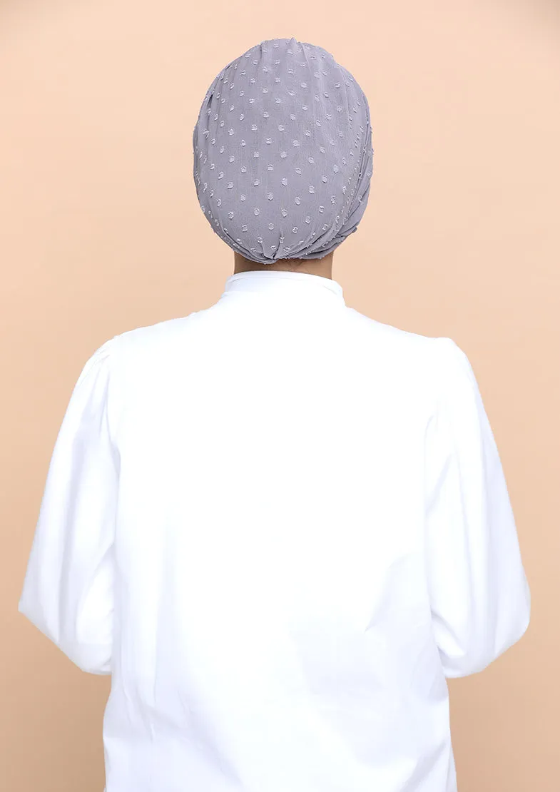 Ghyoum- Cap Shawl- Mosaic Butti Chiffon