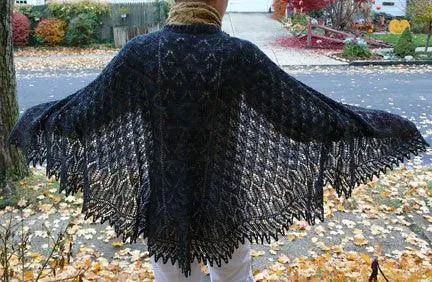 Irtfa'a Faroese Lace Shawl <br/><small>knitting pattern</small>