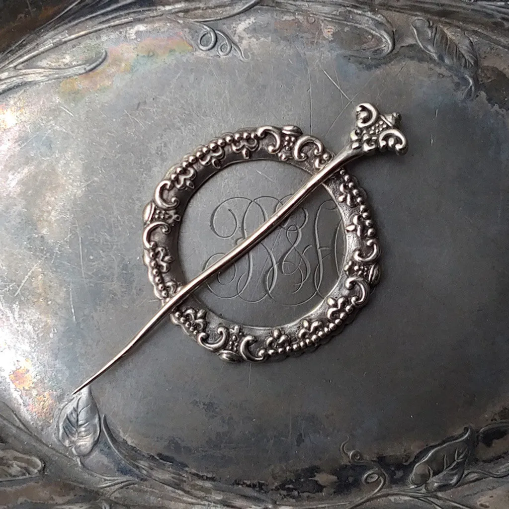 JUL Fleur de Lis/Crown Cuff/Pin