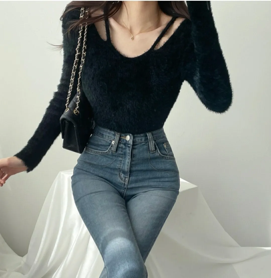 Katie Angora Knit