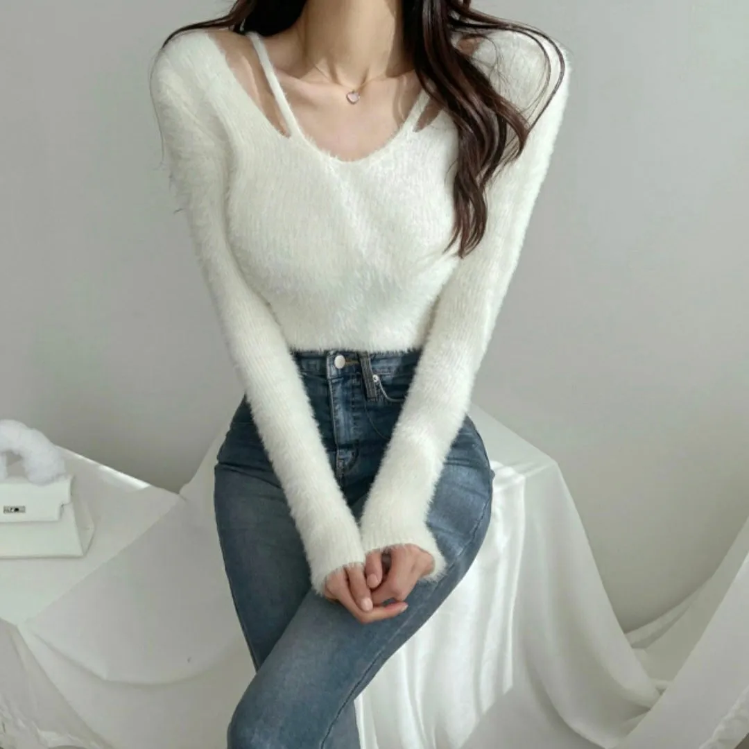 Katie Angora Knit