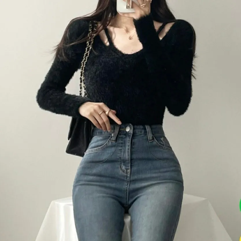 Katie Angora Knit
