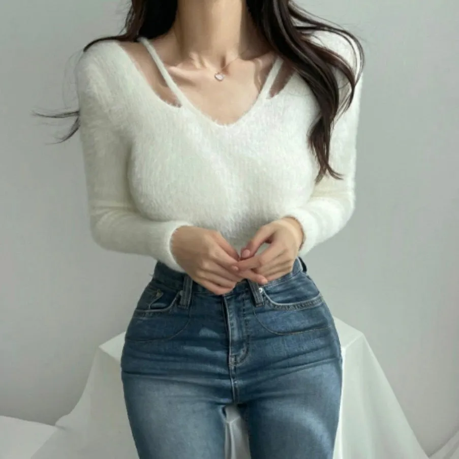 Katie Angora Knit