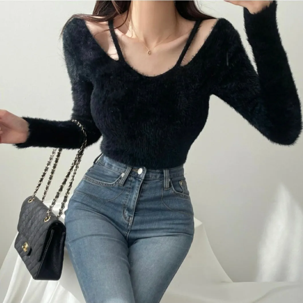 Katie Angora Knit