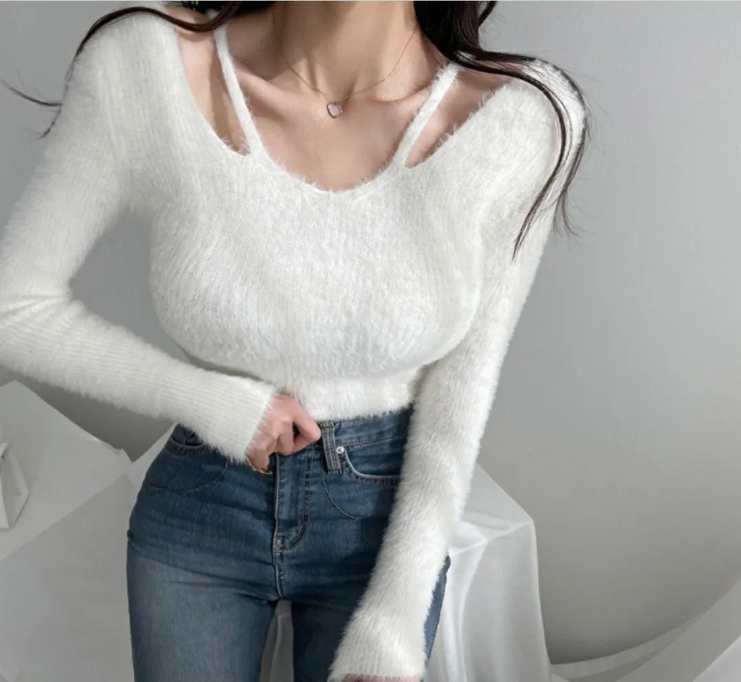 Katie Angora Knit