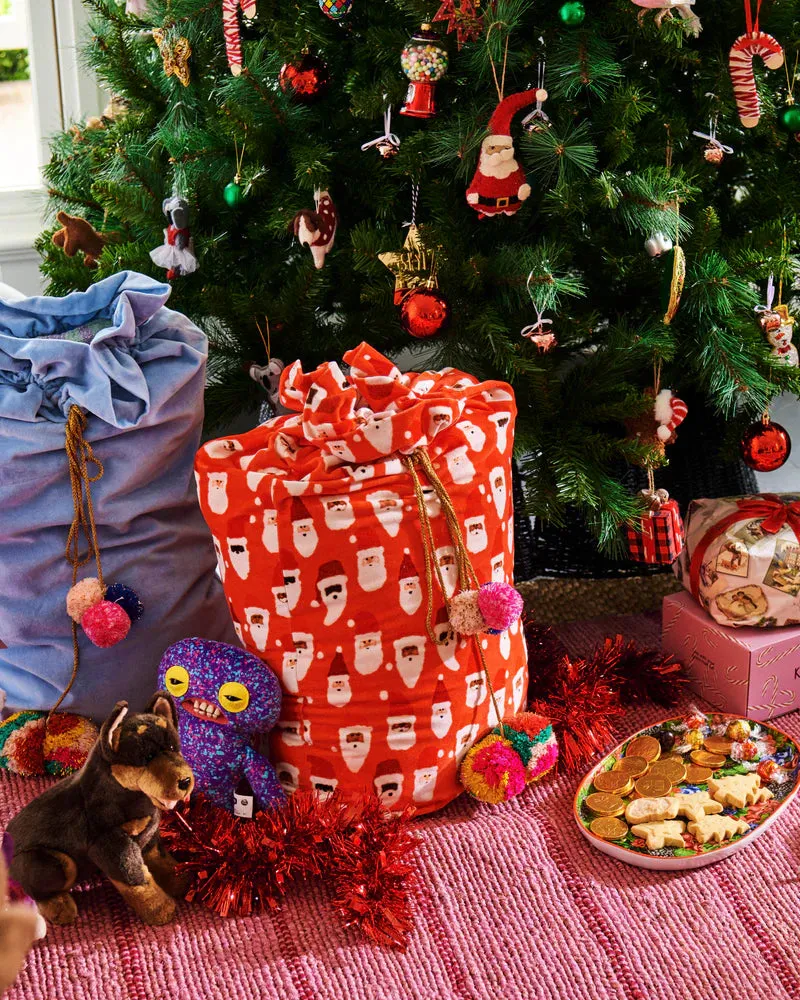 Kip & Co Velvet Santa Sack - Ho Ho Ho