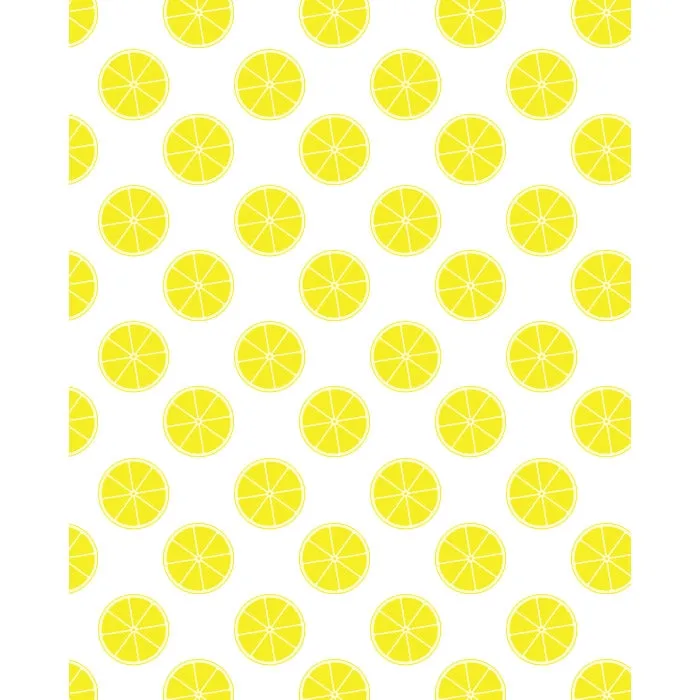 Lemons Printed Backdrop