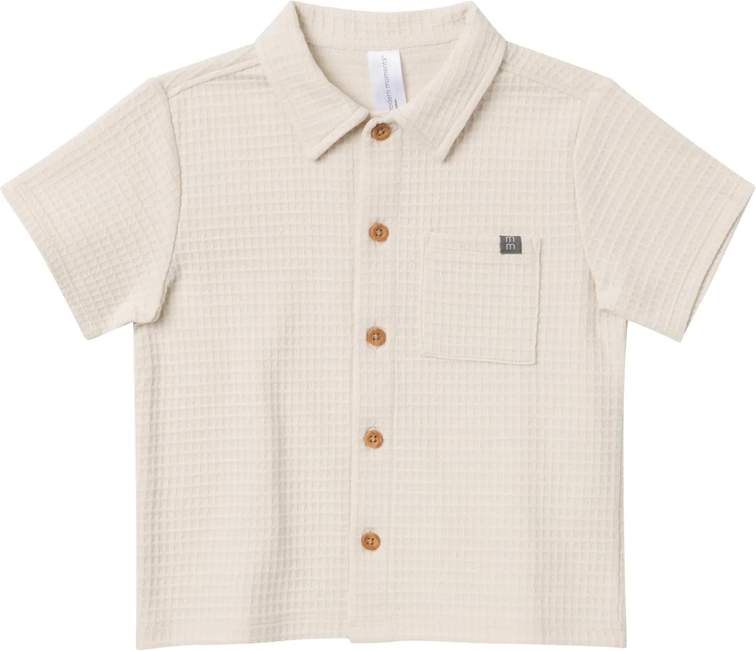 Modern Moments by Gerber Baby Boys 2-piece Resort Shirt & Short Set