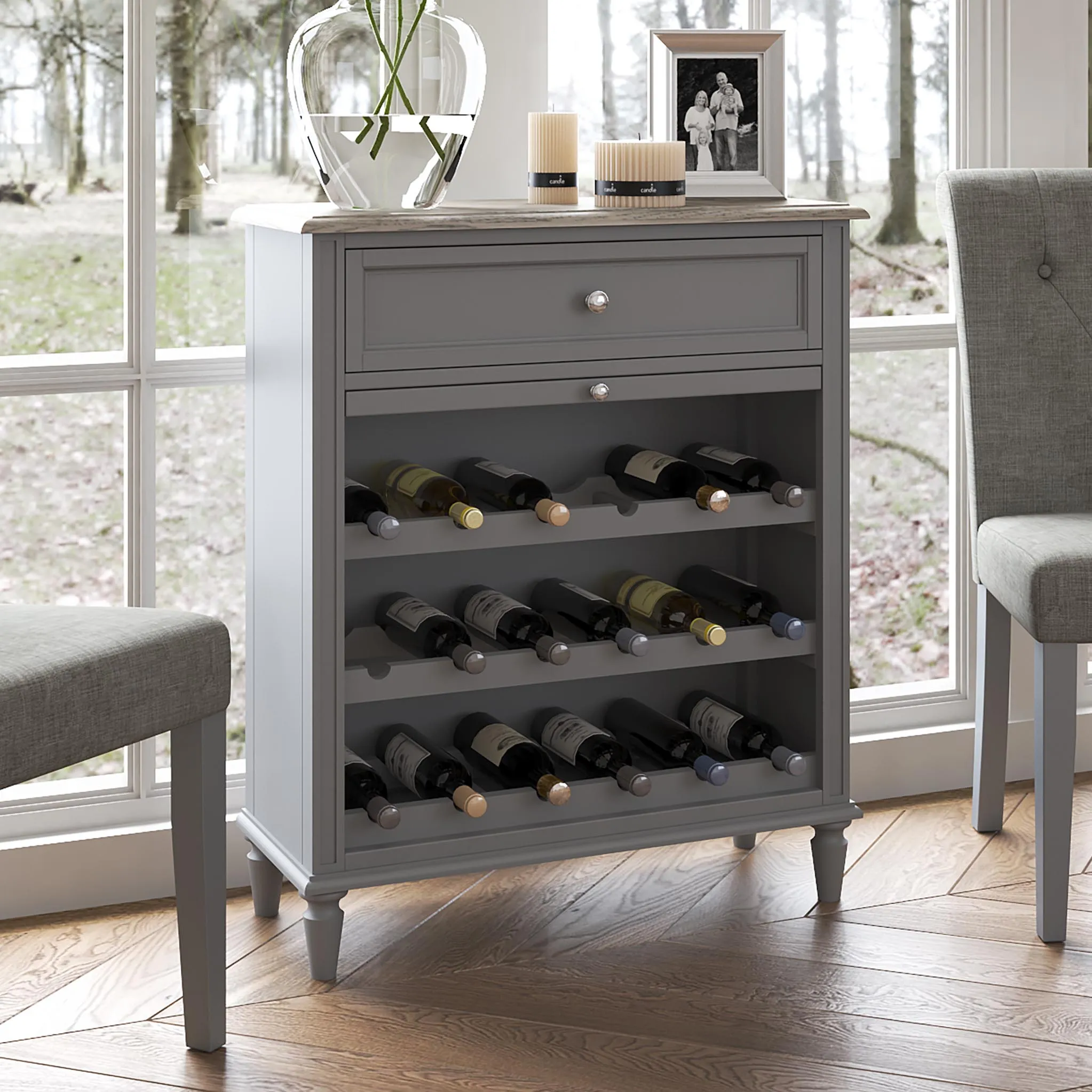 Mulsanne Grey Wine Unit