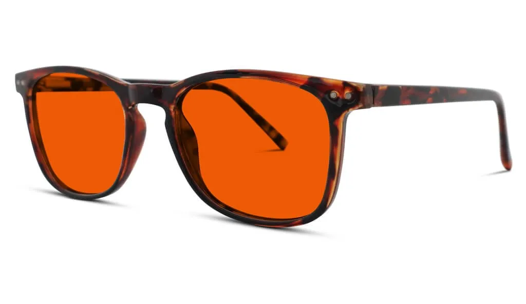 Nightfall Taylor Blue Blocking Glasses - Tortoise - Readers
