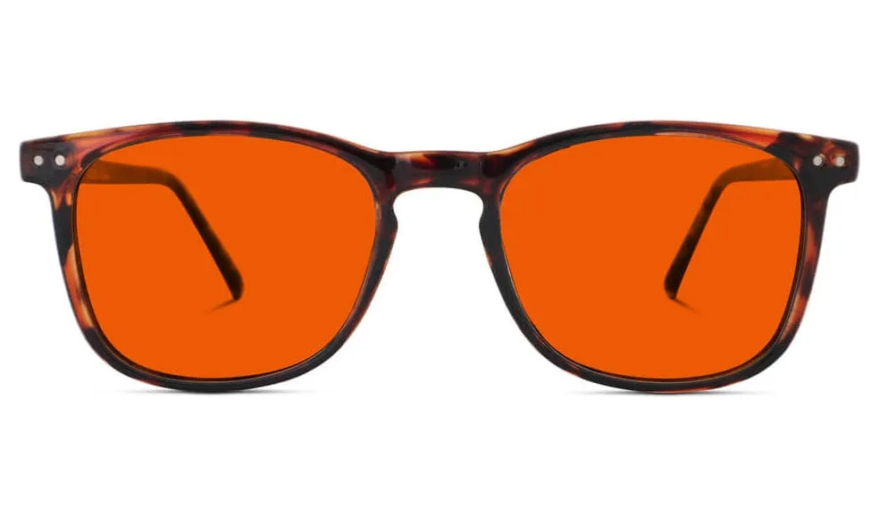 Nightfall Taylor Blue Blocking Glasses - Tortoise - Readers