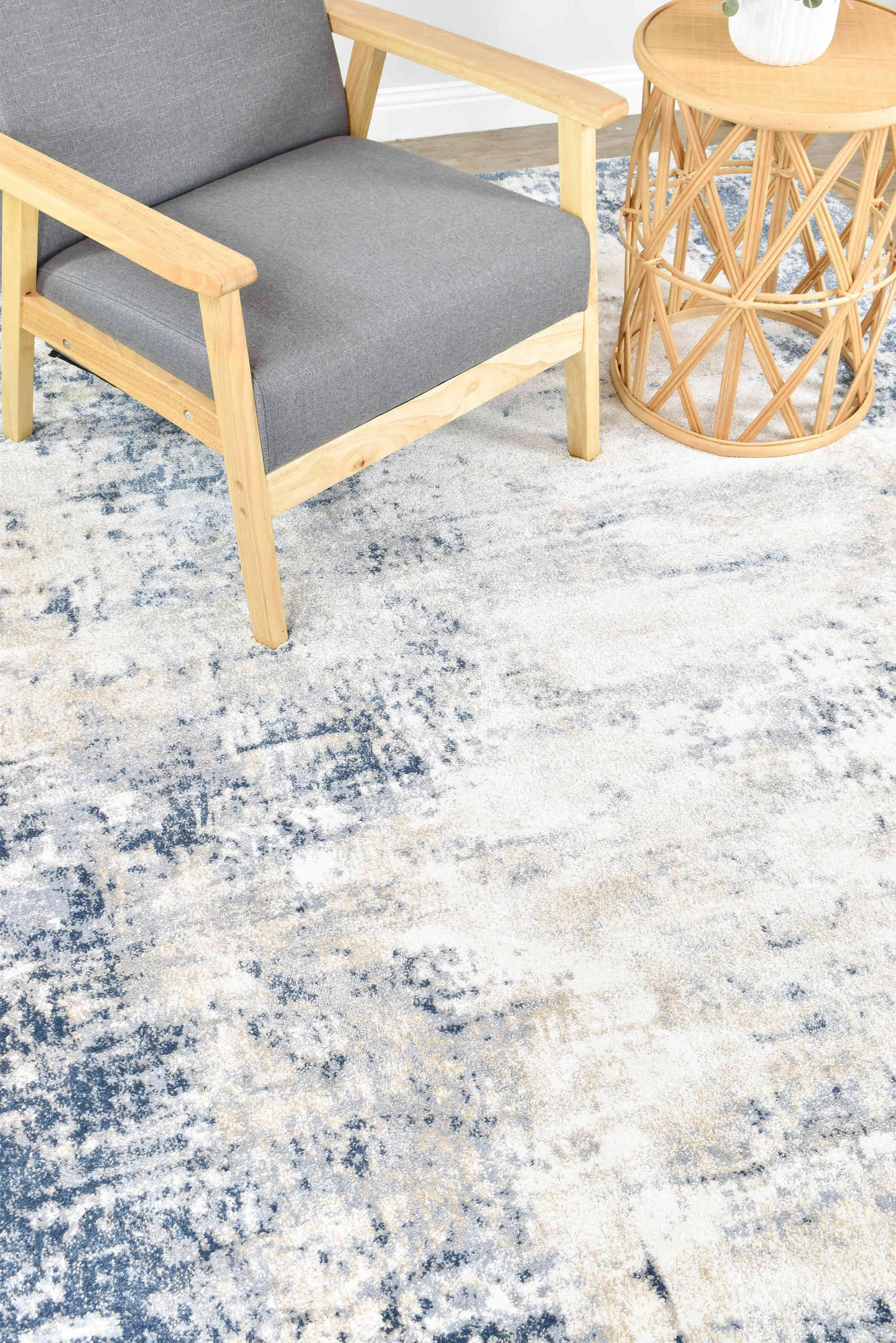 Pheonix Galaxy Blue Rug
