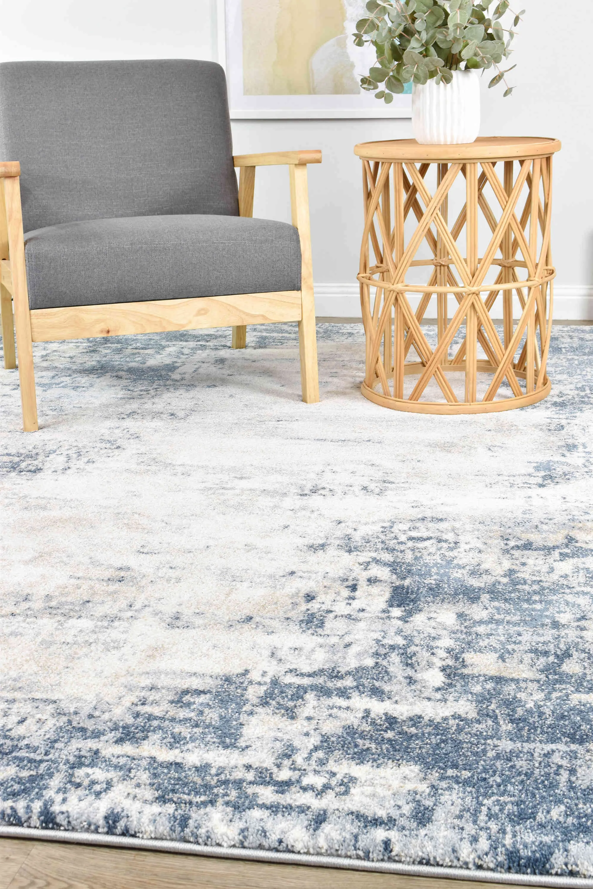 Pheonix Galaxy Blue Rug