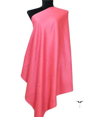Plain Pashmina Shawl In Shade-128 Pink