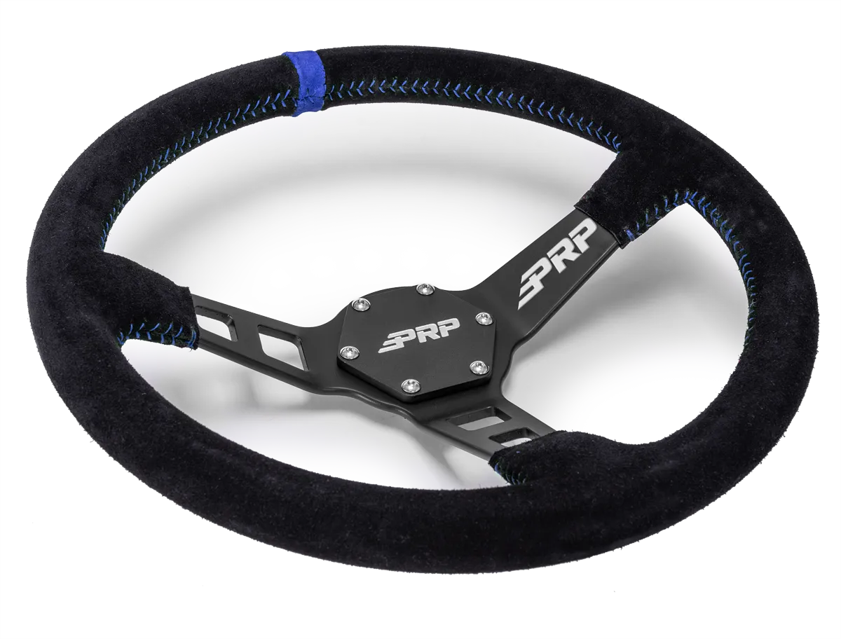 PRP DEEP DISH STEERING WHEEL – SUEDE