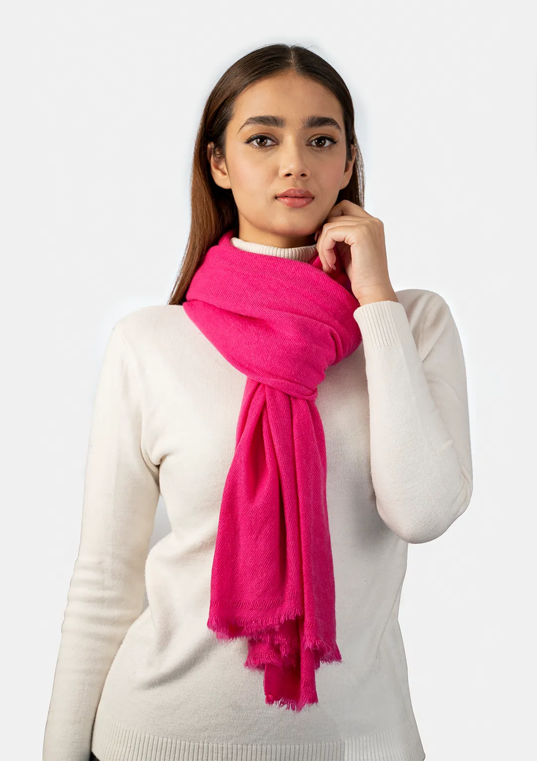 Pure Pashmina Royal Pink   Shawl