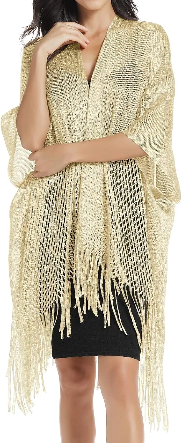 Rheane Women's Kimono Cardigan & Shawl Wrap, Swimsuit Coverups for Women, Beach Cover Up, Women's Shawls and Wraps
