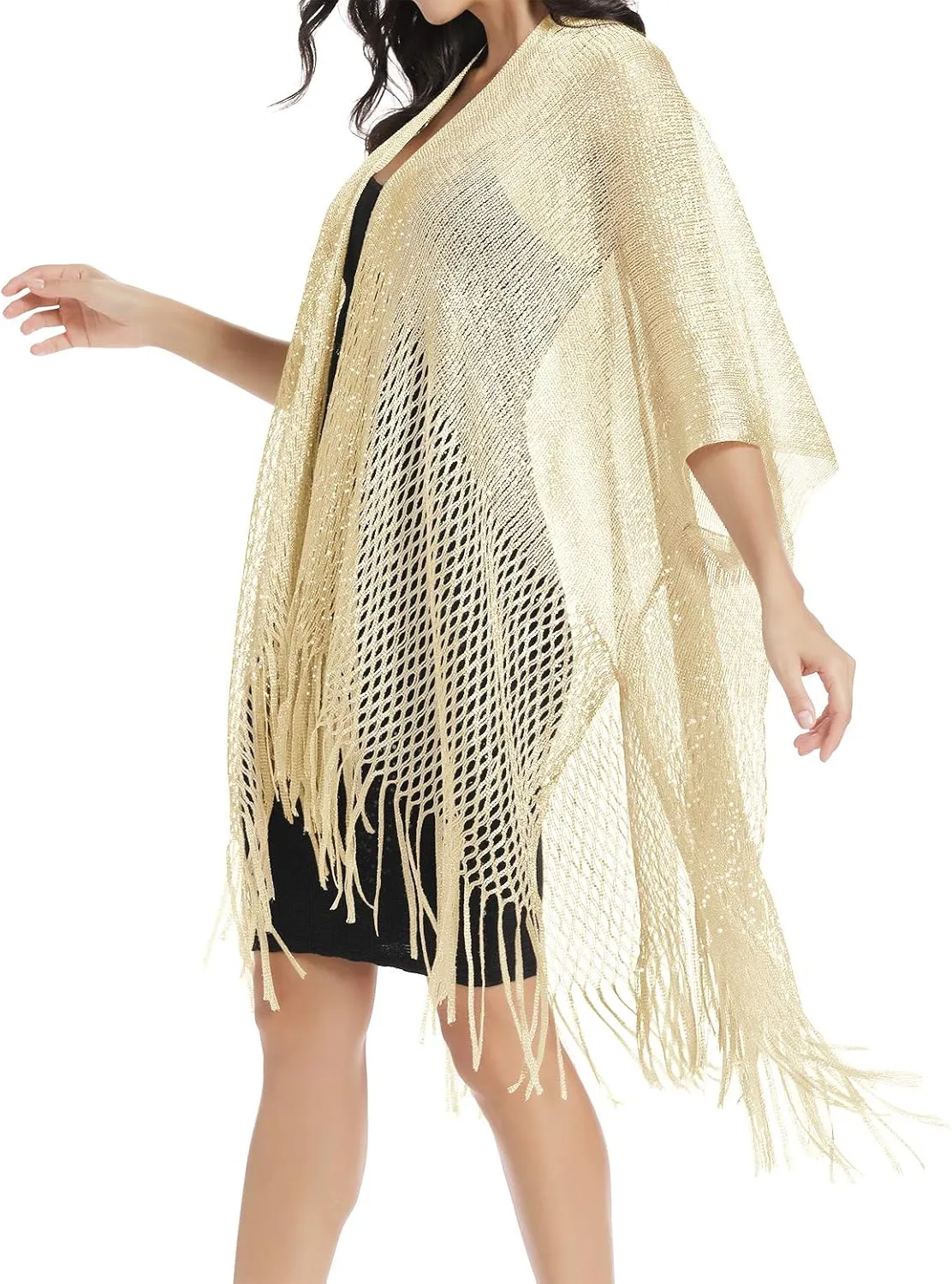 Rheane Women's Kimono Cardigan & Shawl Wrap, Swimsuit Coverups for Women, Beach Cover Up, Women's Shawls and Wraps