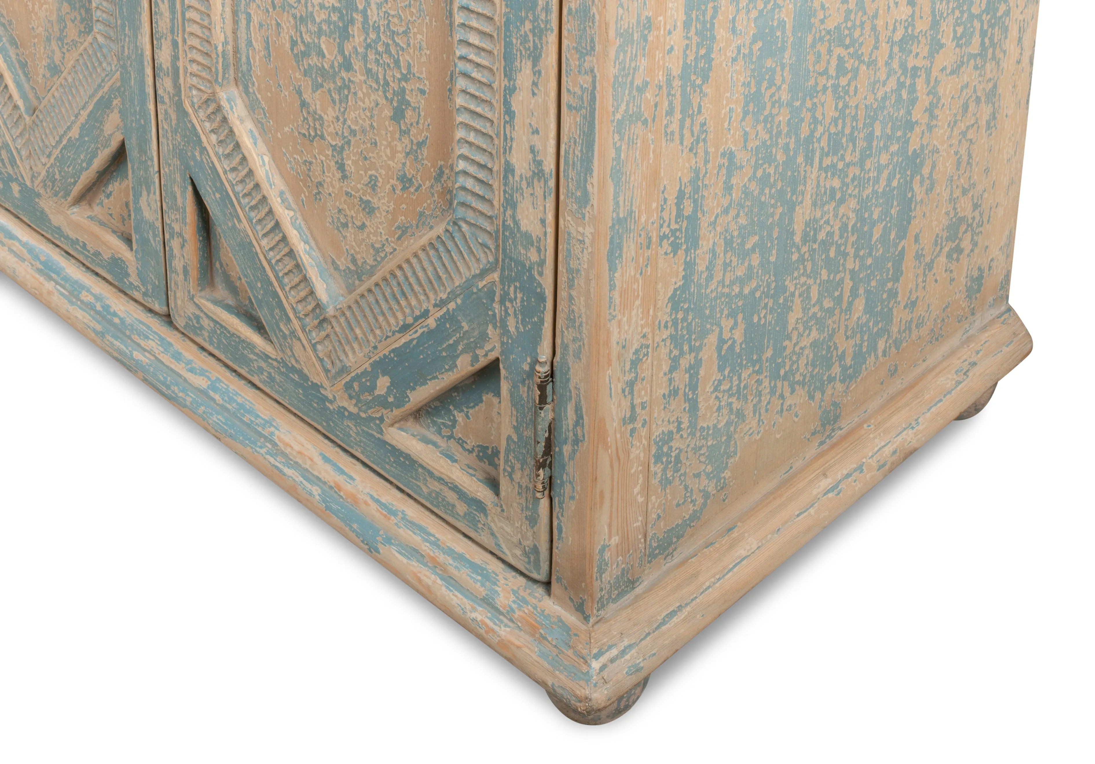 Sarreid - Four Diamonds Sideboard  Blue - Blue - Traditional