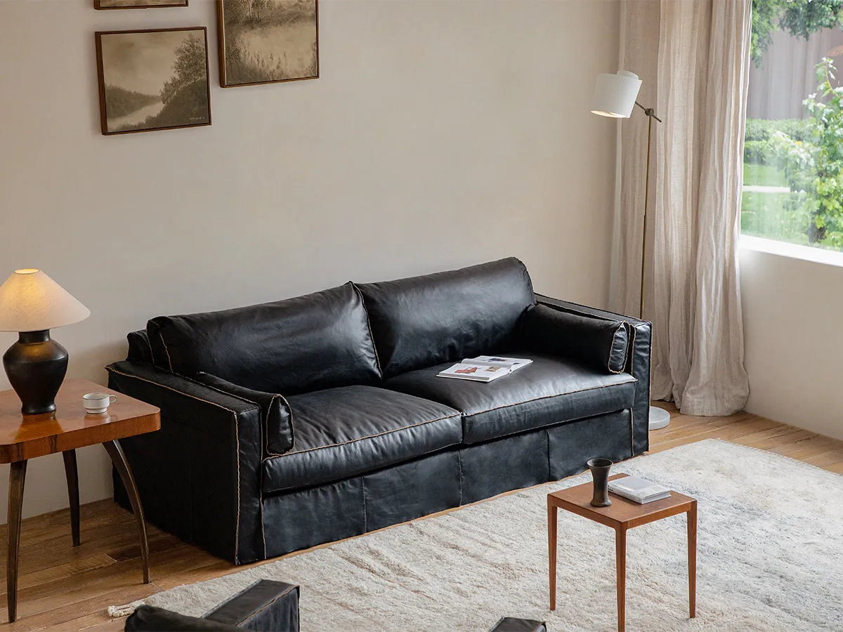 Skirt Leather Sofa