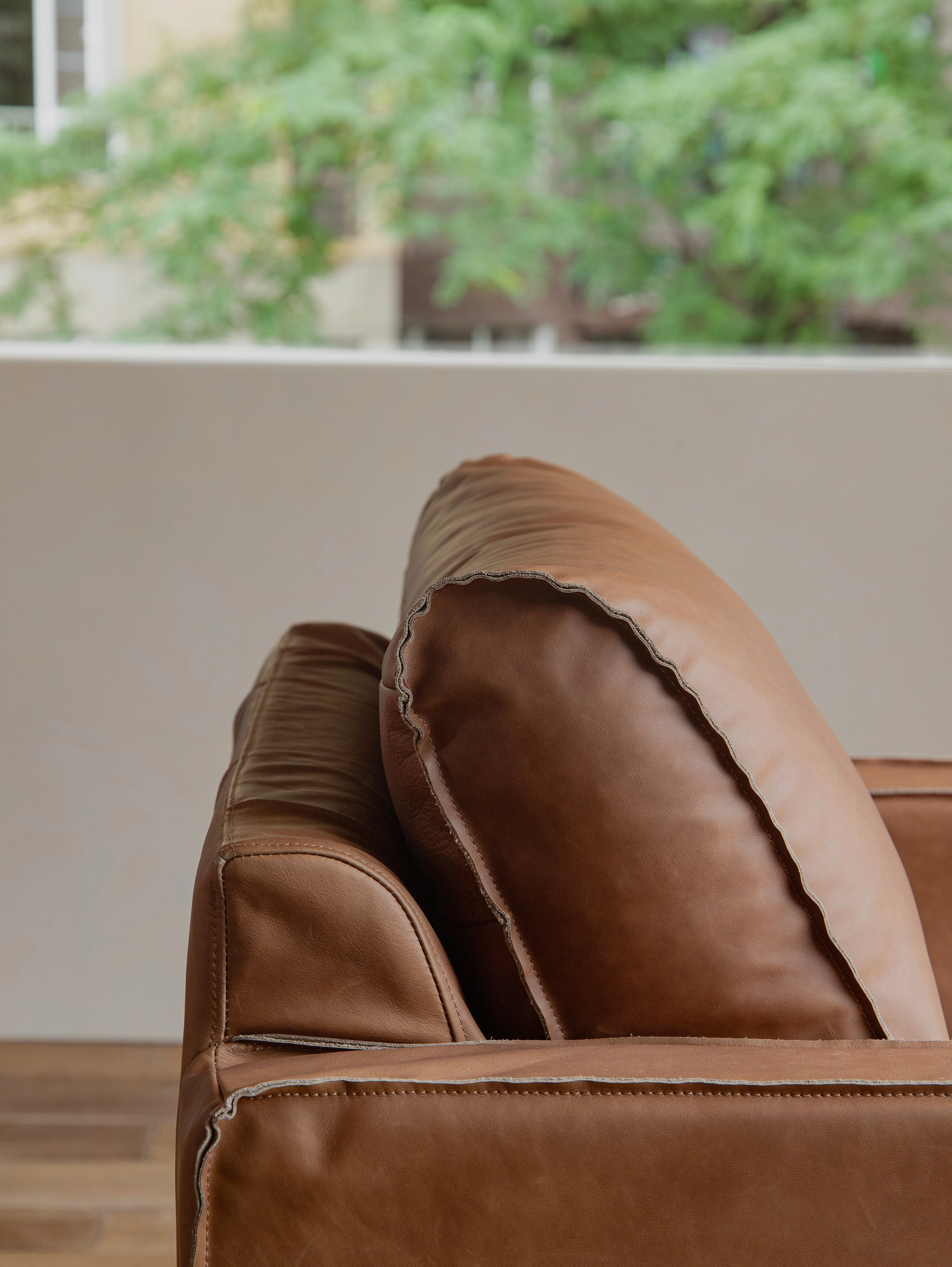 Skirt Leather Sofa