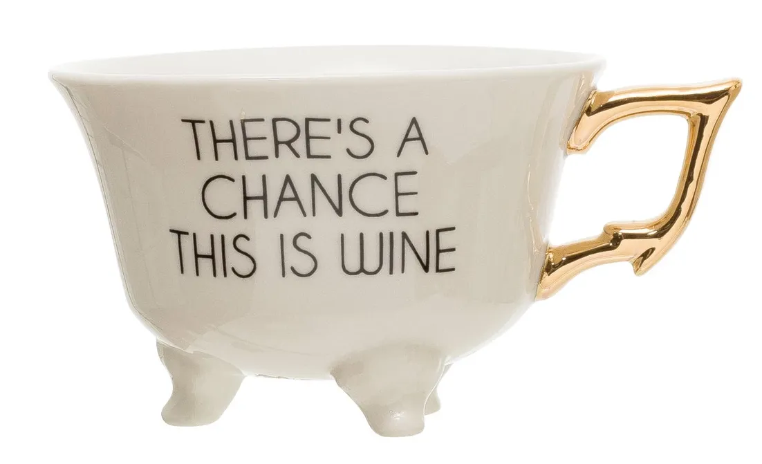Stoneware Footed Teacups {multiple styles}