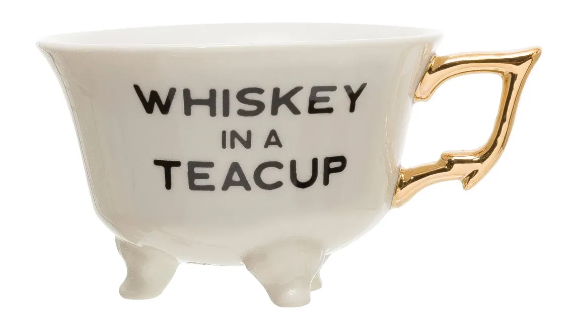 Stoneware Footed Teacups {multiple styles}