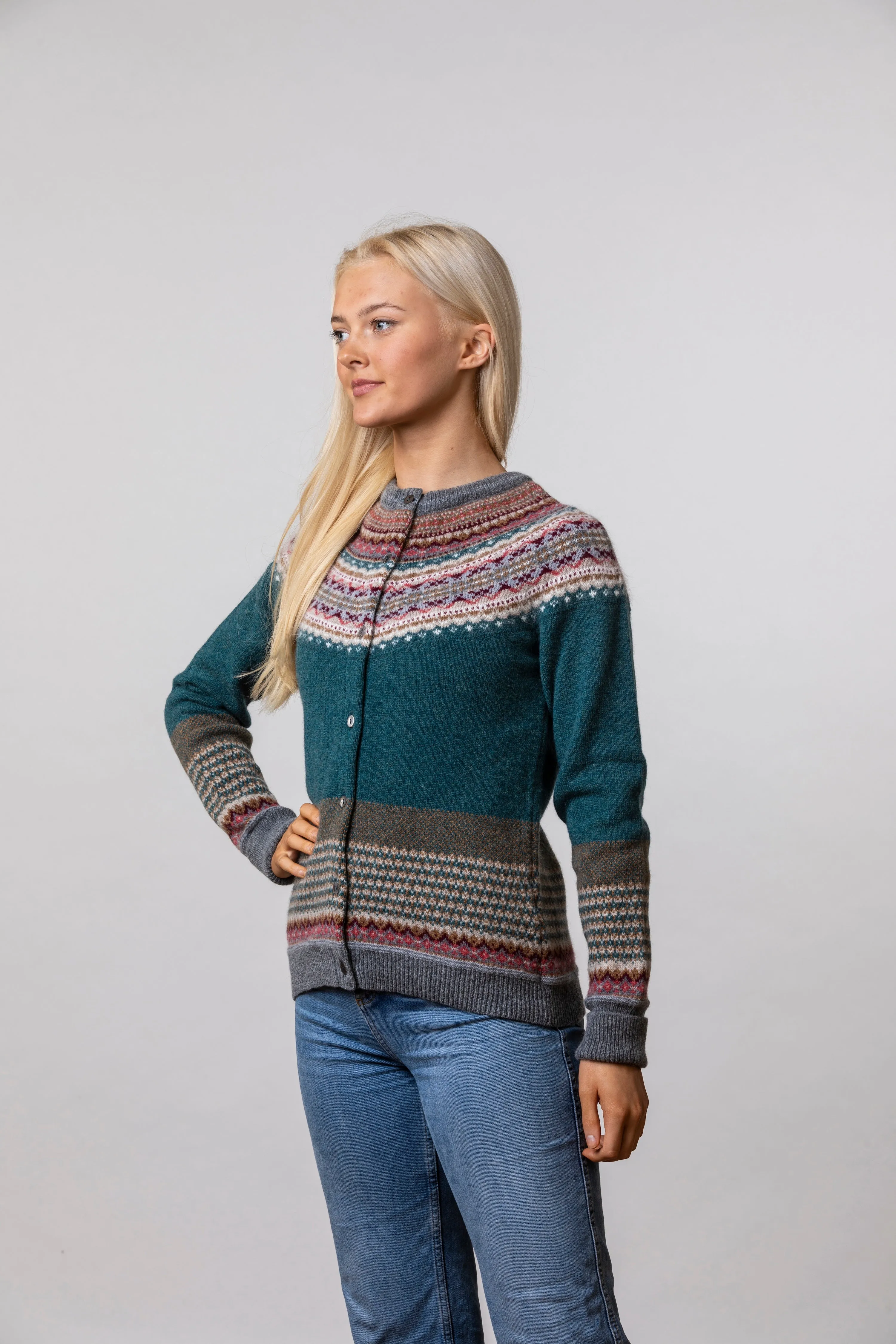 Strickjacke Alpine Cardigan Lugano