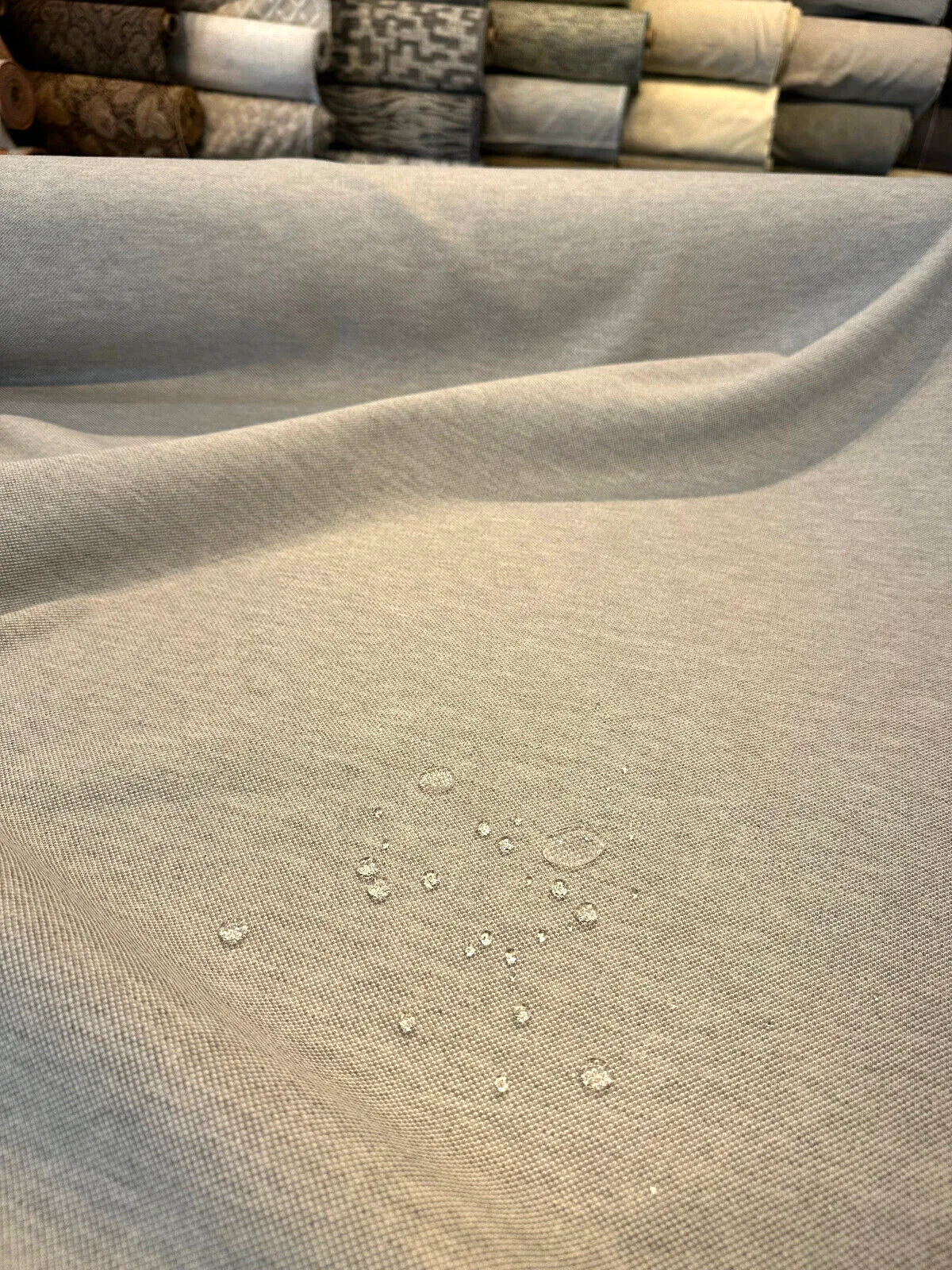 Sunbrella Marine Tuck Gray Dust 65 inch Outdoor Upholstery Fabric By the yard