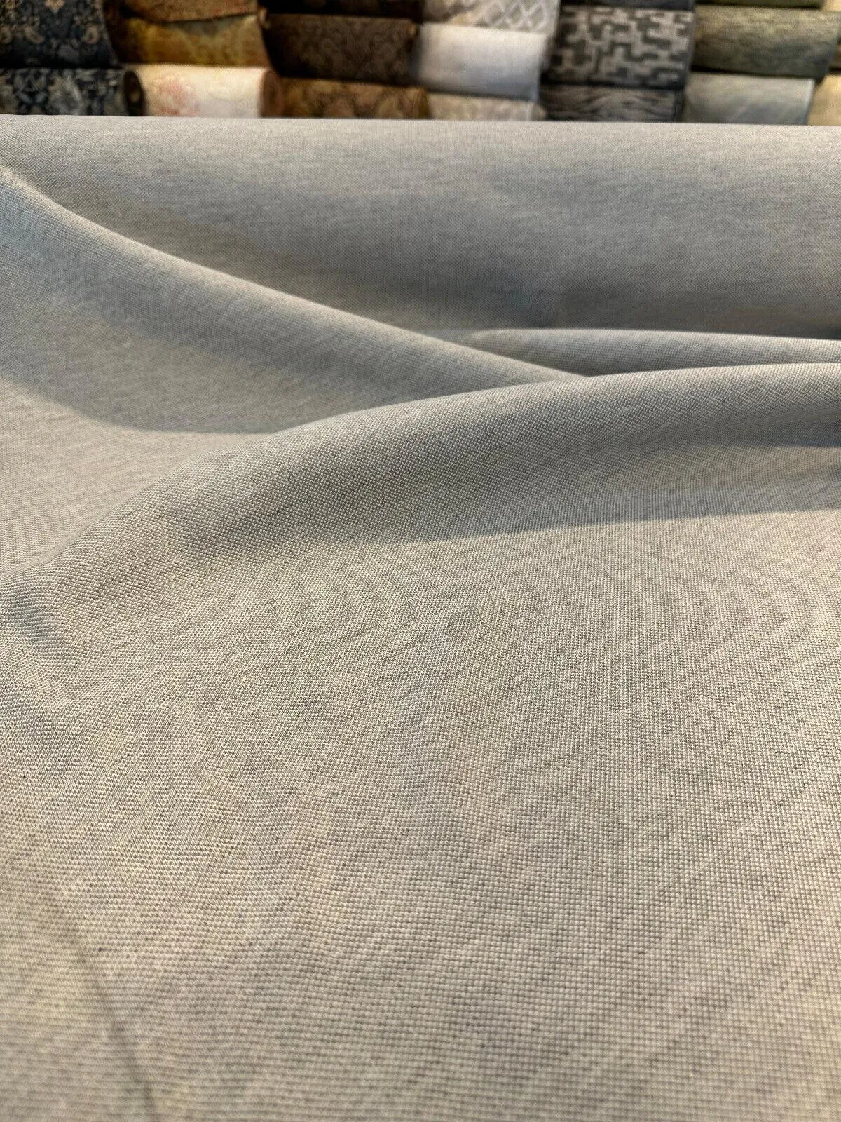 Sunbrella Marine Tuck Gray Dust 65 inch Outdoor Upholstery Fabric By the yard