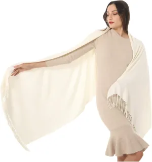 TwoYek Womens Scarf Pashmina Shawls and Wraps for Evening Dress Wedding Bridesmaid Gift