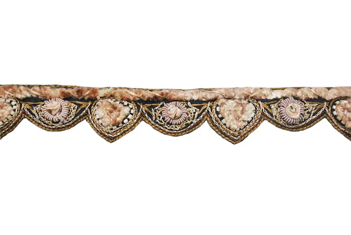 Unique Hand-crafted Indian Trim - 1 Yard