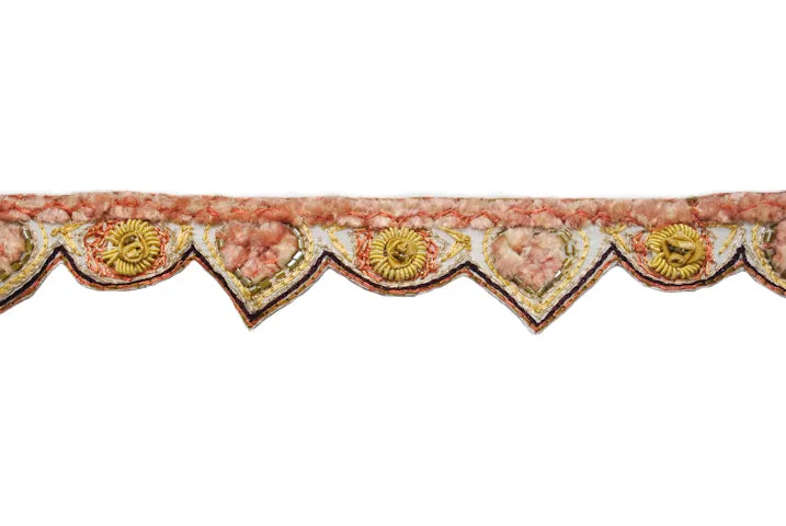 Unique Hand-crafted Indian Trim - 1 Yard