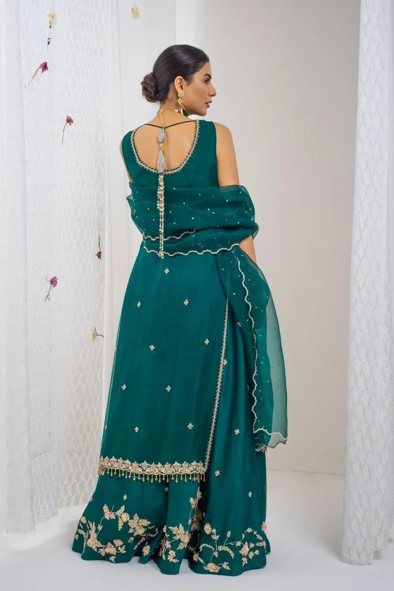 Yasmin Zaman - Amara  - Emerald Green - B-246