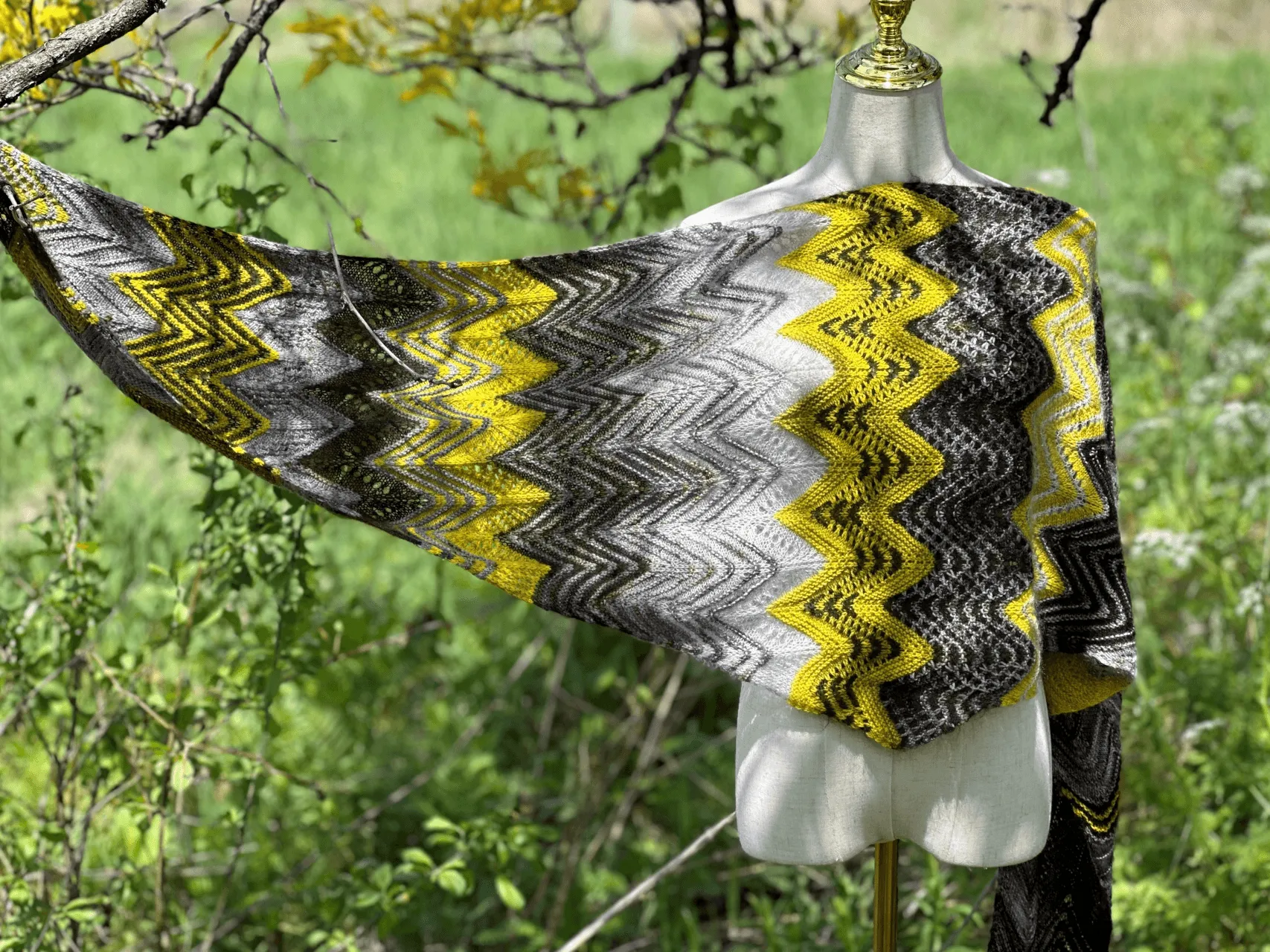 Zigging the Zag - Free Shawl Pattern